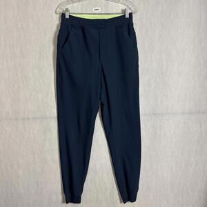 Birddogs Men's Large Dark Blue Polyester Lined Jogger Pants With Drawstring